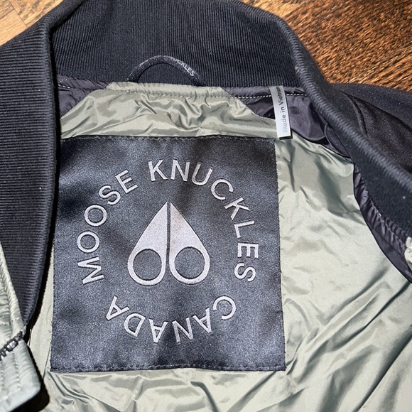 Moose Knuckles XXL Flushing Bomber Quilted Jacket Coat - Picture 5 of 9